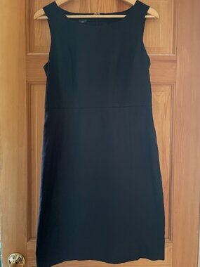 Talbots Navy Sheath Dress- size 8P